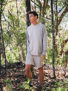 PAKA French Terry Crewneck – Sandstone Large